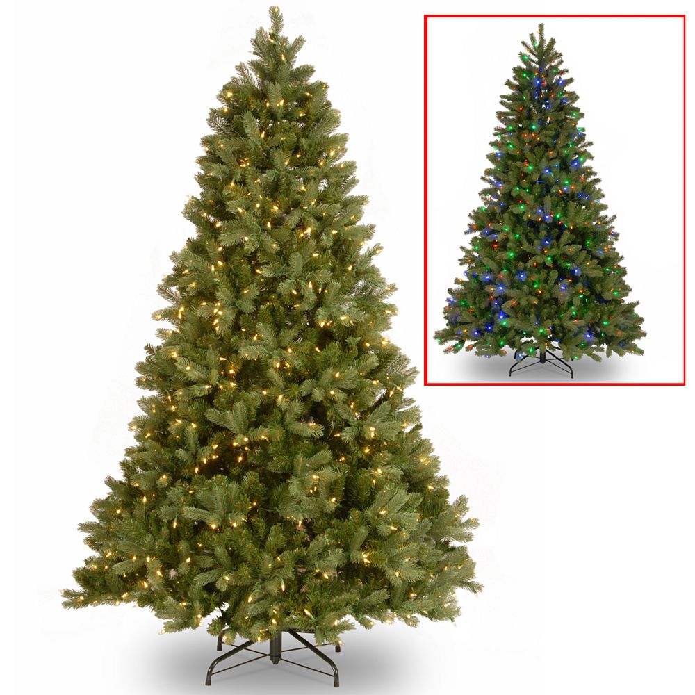 National Tree 7.5' "Feel Real" ель Douglas с LED подсветкой