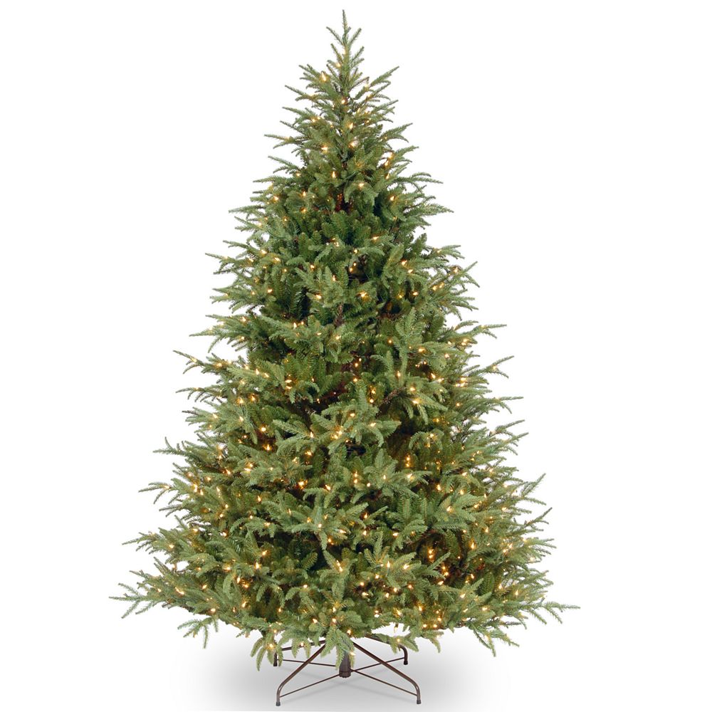 Елочка National Tree 7.5' "Feel Real" Frasier Grande с 1000 чистыми огнями