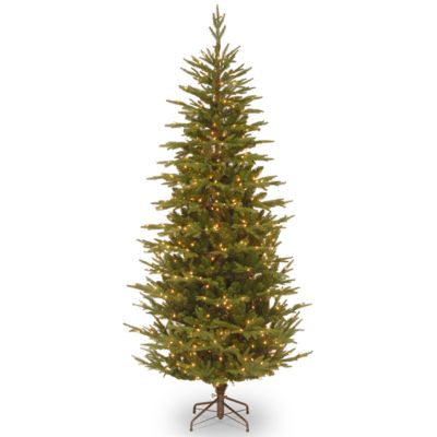 Елка National Tree 7.5' Frasier Grande Slim с 600 чистыми лампами