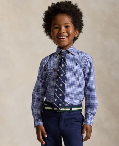 Polo Ralph Lauren Детская рубашка из хлопка в клетку, 2T-7