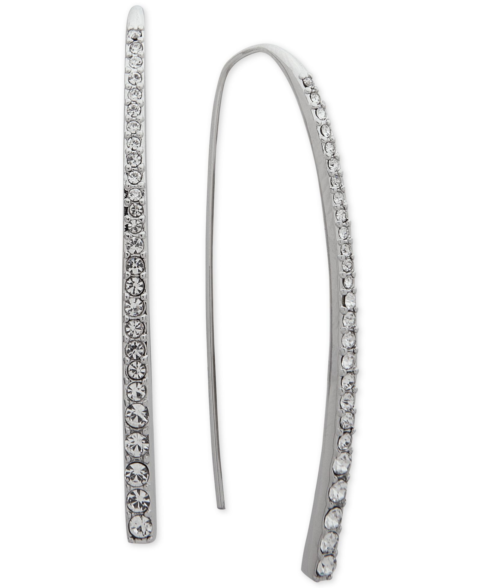 Серьги Givenchy Crystal Threader