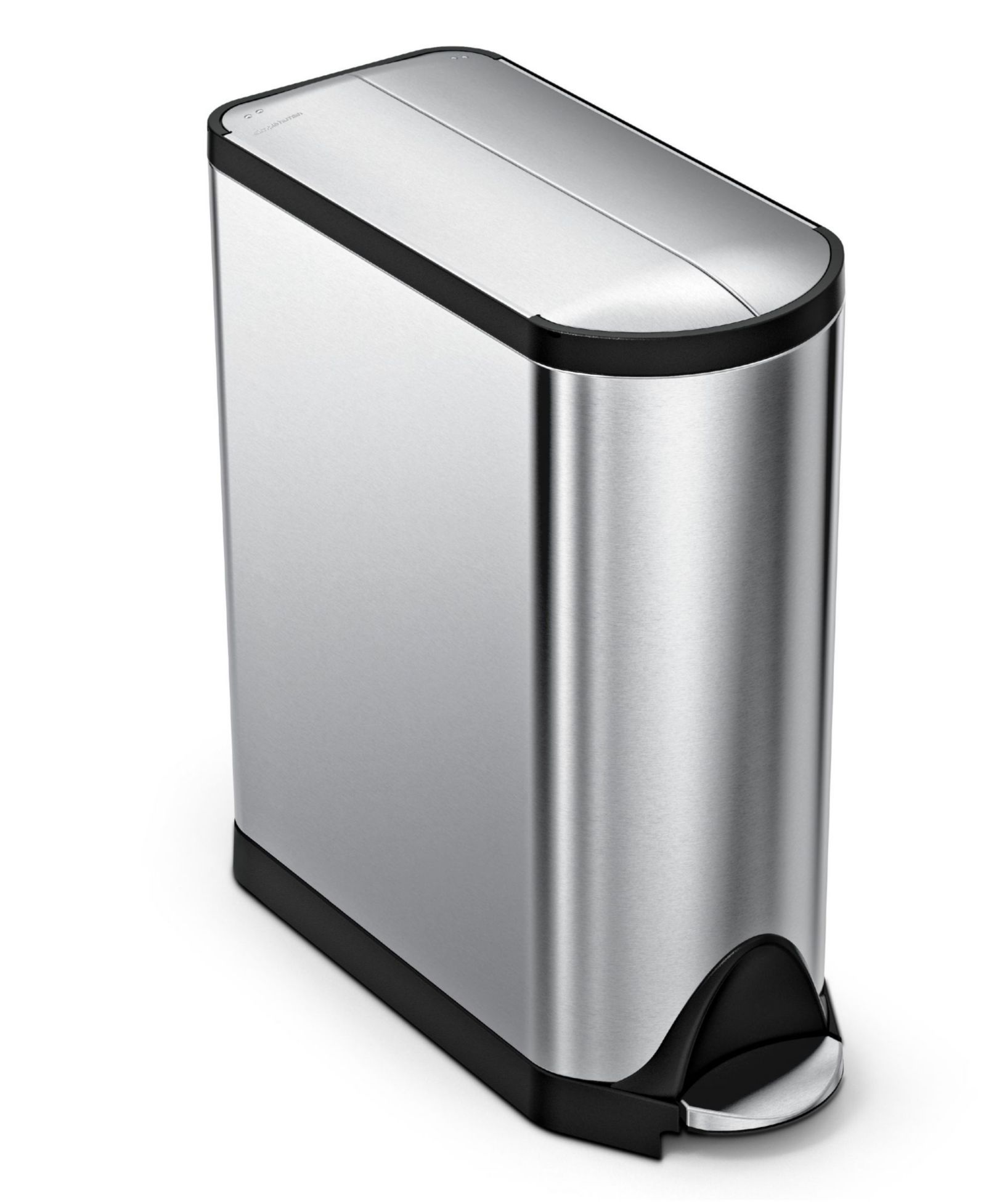 Simplehuman Мусорное ведро с педалью и крышкой Butterfly, 45 литров