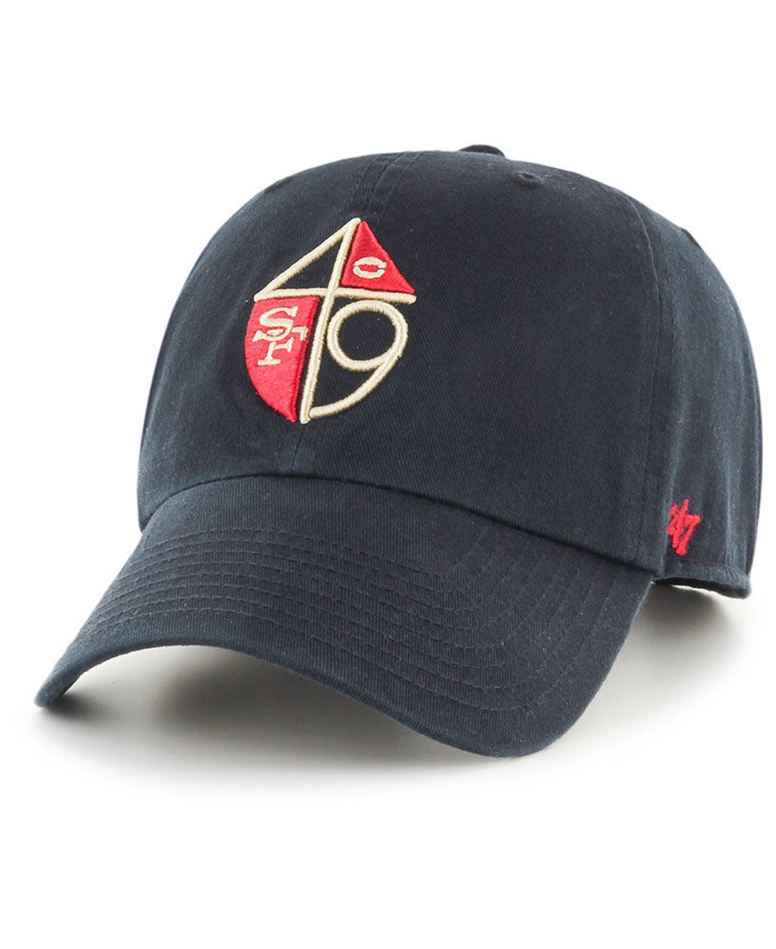 Кепка '47 Brand San Francisco 49ers CLEAN UP Strapback
