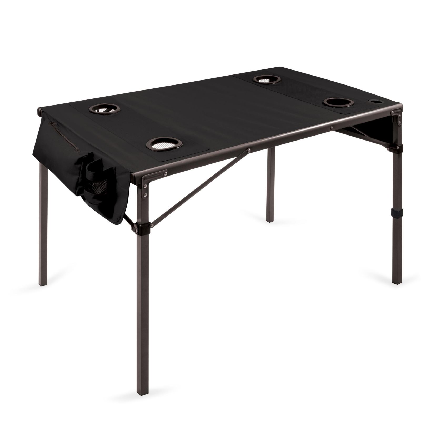 Переносной складной стол Oniva® by Picnic Time Black Travel Table