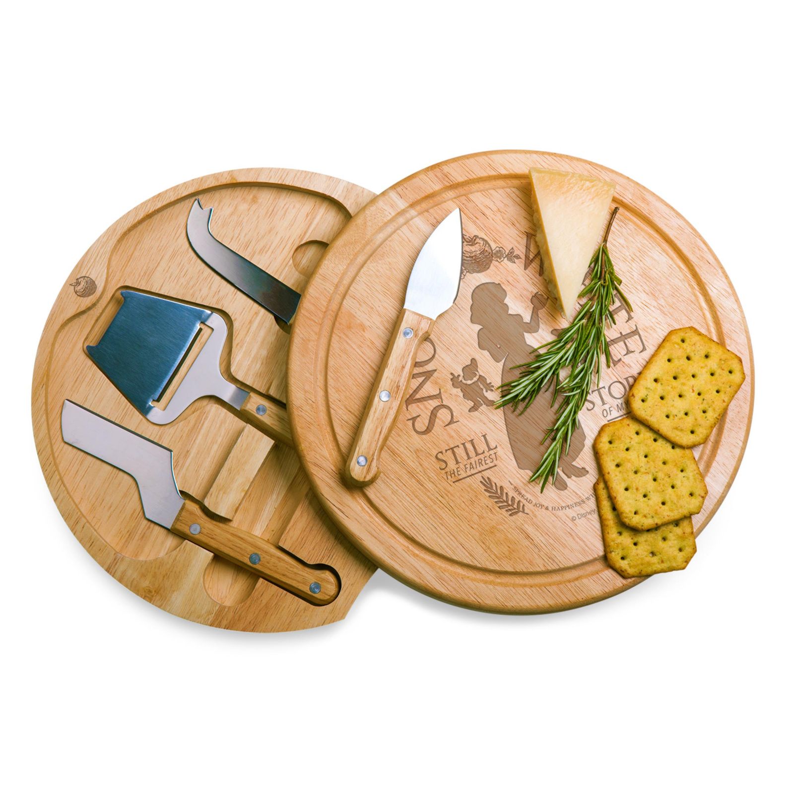 Набор досок для резки и инструментов Toscana® by Picnic Time Disney's Snow White Circo Cheese