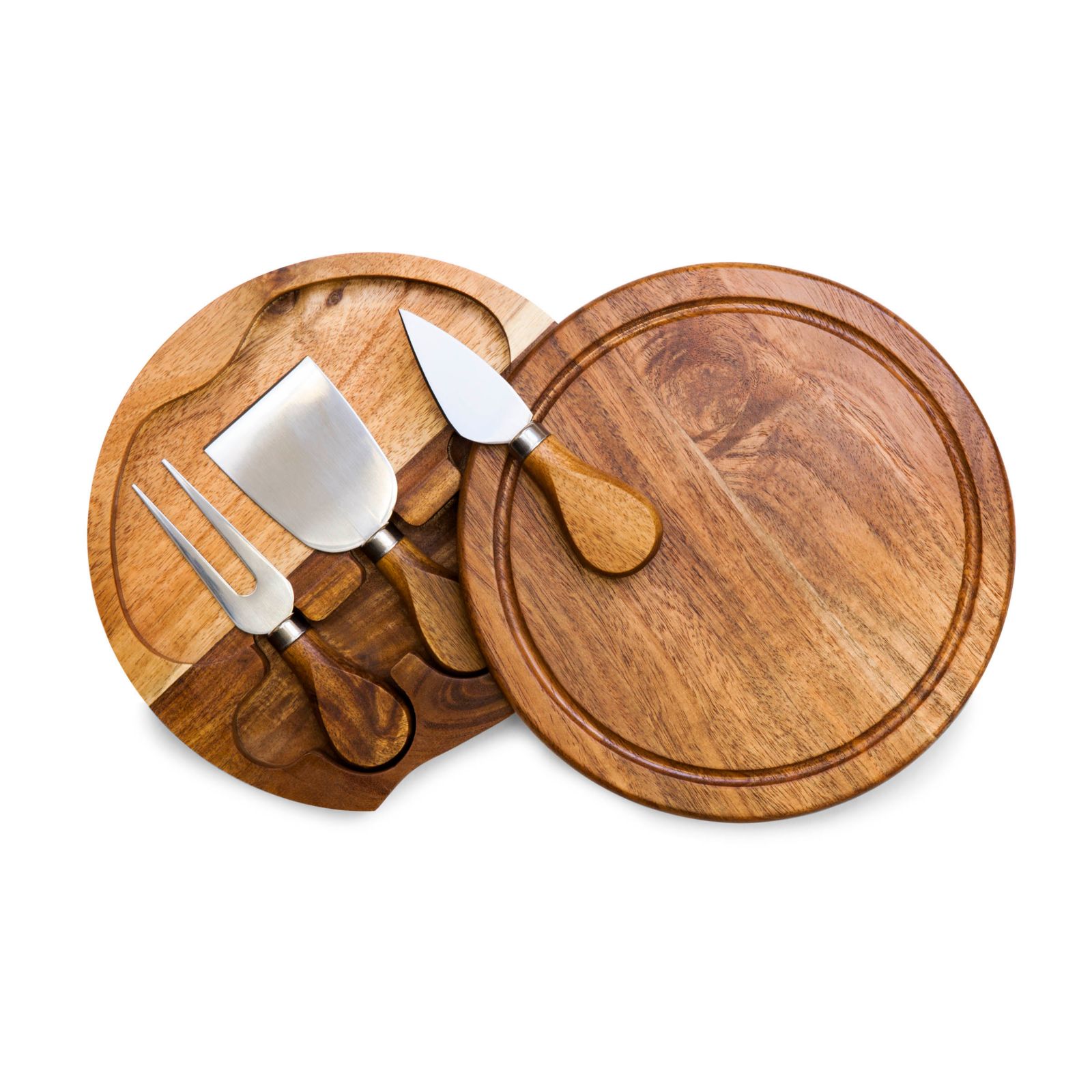 Picnic Time Доска для сыра Brie Acacia и набор инструментов Toscana®