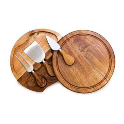 Picnic Time Доска для сыра Brie Acacia и набор инструментов Toscana®