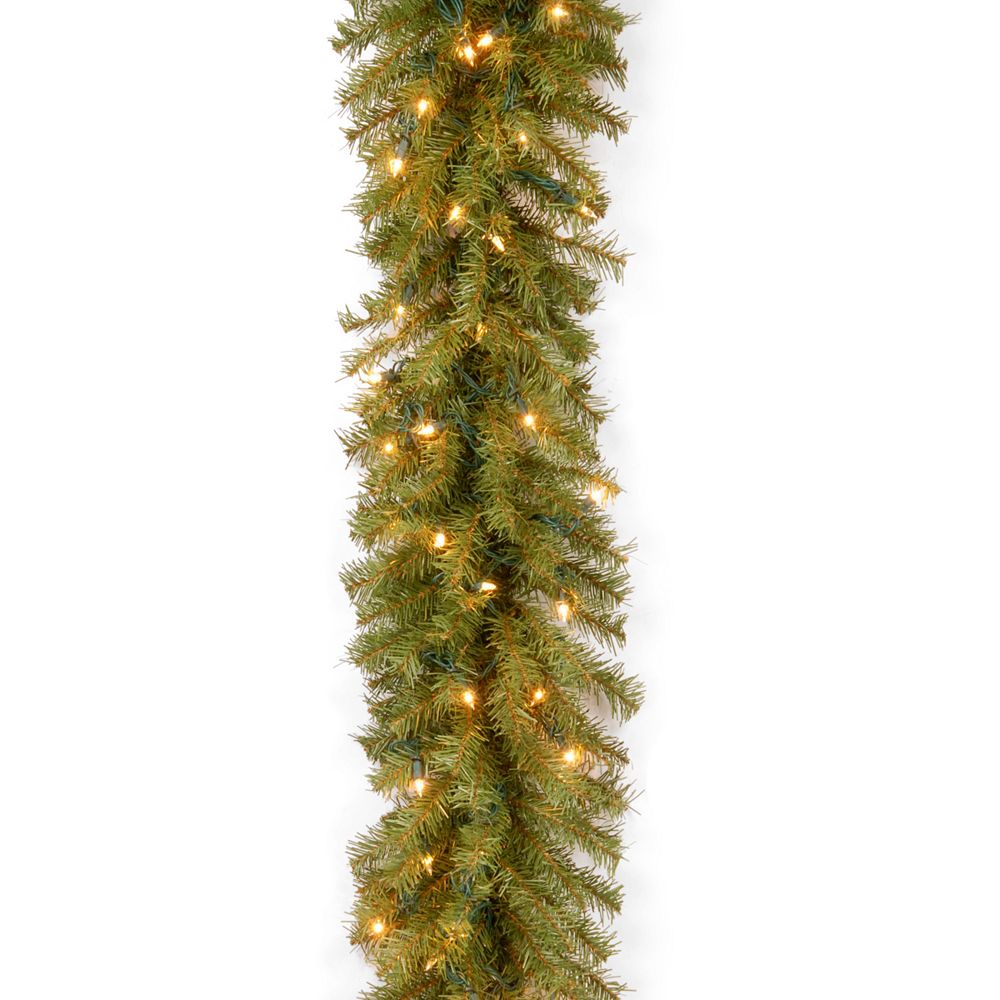 National Tree Company гирлянда Norwood Fir с 100 светодиодами 9' x 12"