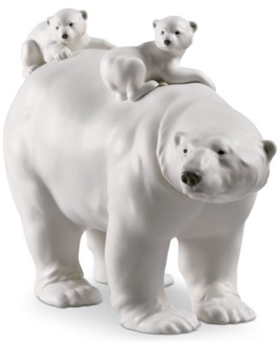 Lladró Фигурка медведя-мамы с медвежатами Mummy Bear and Babies