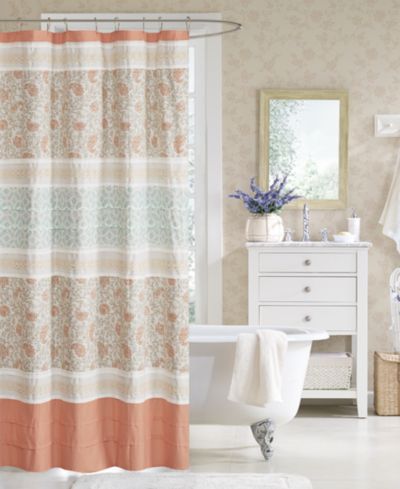 Madison Park Dawn Cotton Shower Curtain, 72" x  72"