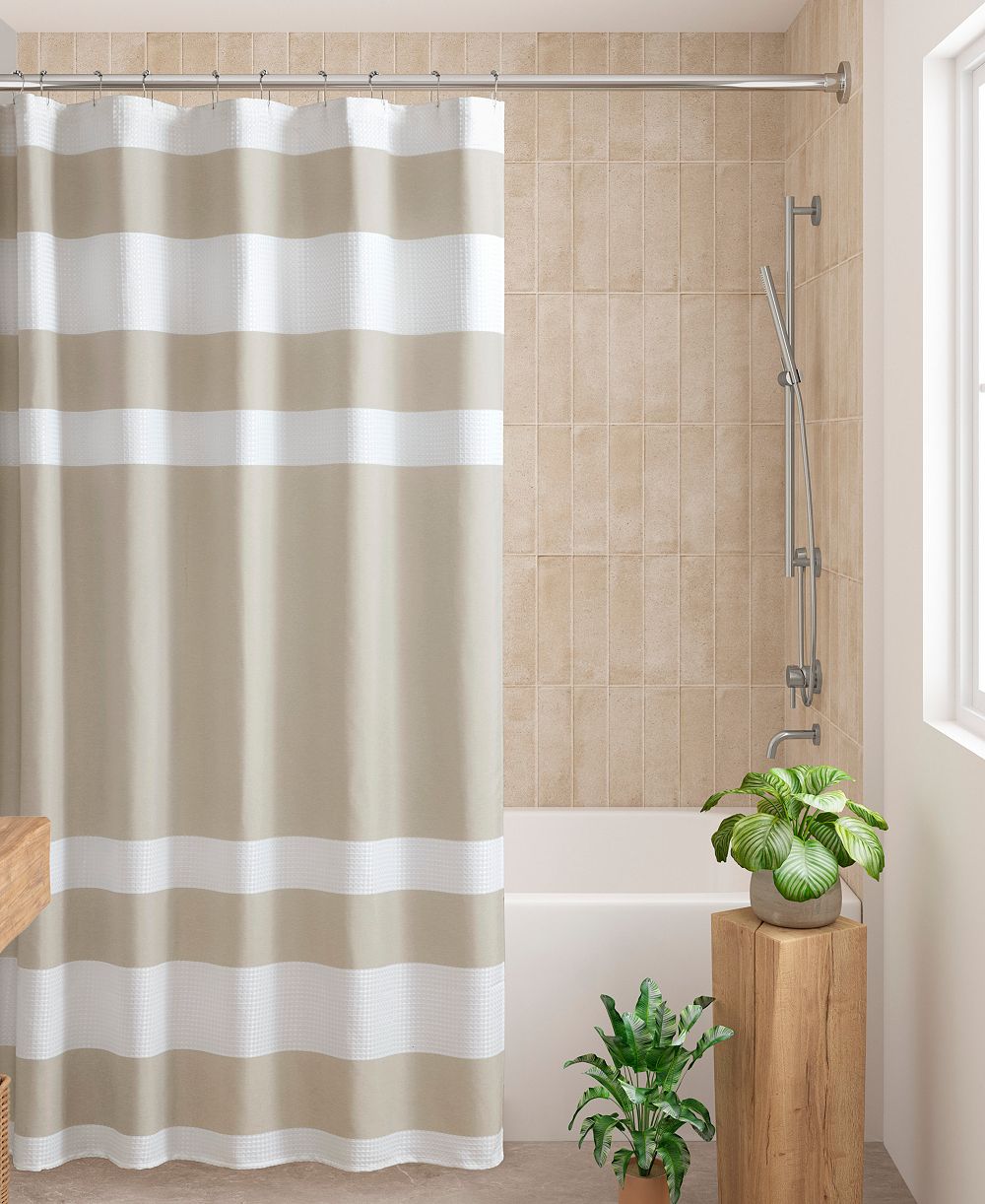 Штора для душа Madison Park Spa Waffle, 72" x 84"