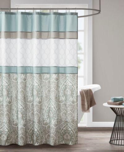 510 Design Shawnee вышитая занавеска для душа, 72" x 72"
