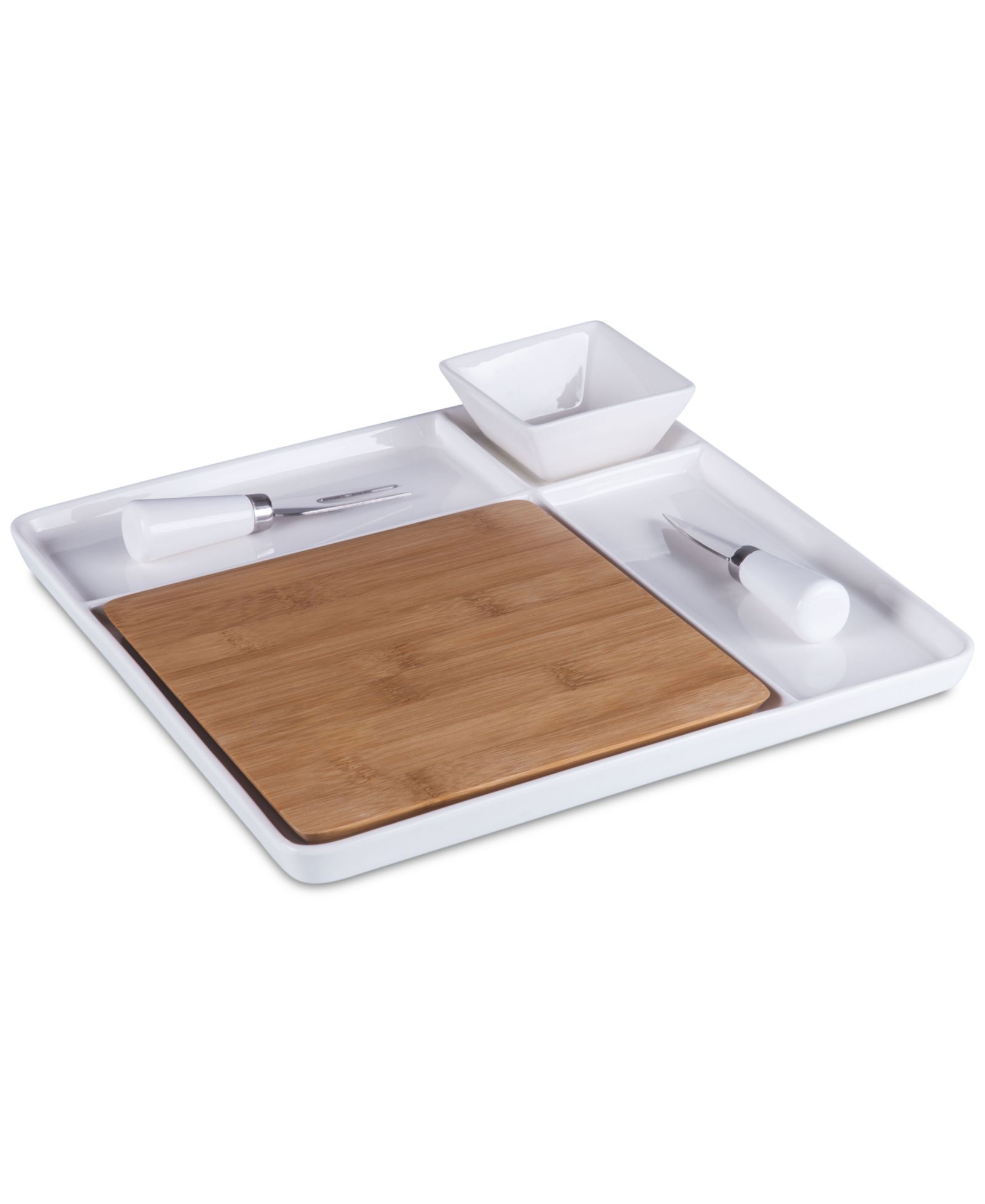 Toscana® by Picnic Time Peninsula Cutting Board & Serving Tray