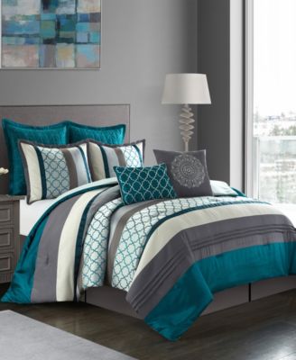 Stratford Park Sydney 8-Pc. Comforter Set, King