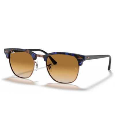 Солнцезащитные очки Ray-Ban, CLUBMASTER FLECK RB3016