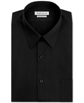 Мужская рубашка Van Heusen Regular Fit Point Collar Poplin