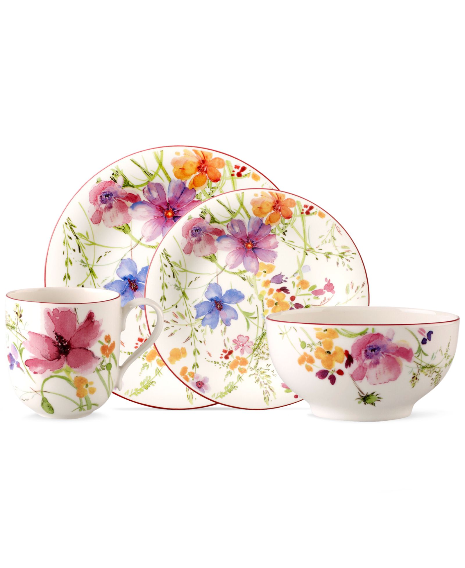 Сервировочный набор Villeroy & Boch Mariefleur, 4 предмета