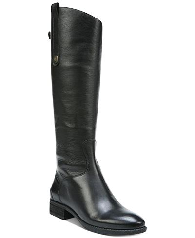 Высокие riding-ботинки Sam Edelman Penny Wide-Calf Knee-High