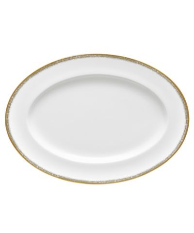 Noritake Haku Oval Platter, 14"