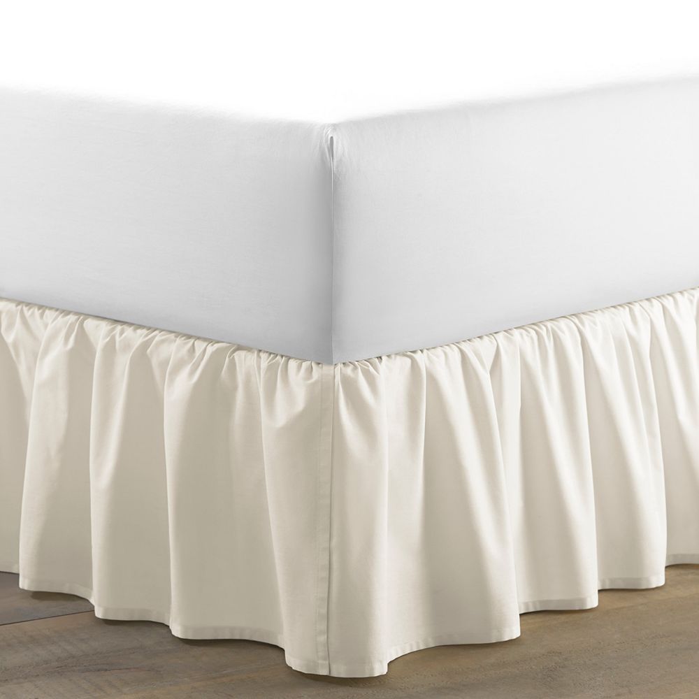 Пододеяльник Laura Ashley Solid Ruffled Cotton, King