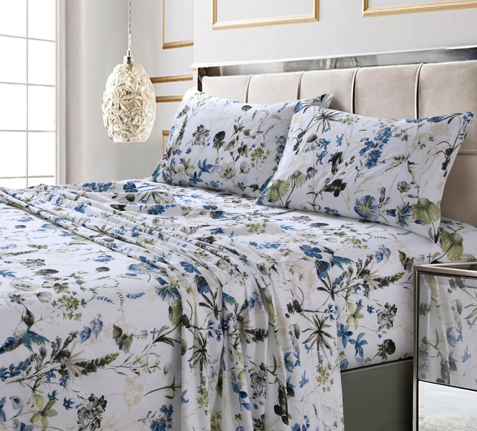 Набор простыней Amalfi Printed, сатин, Full