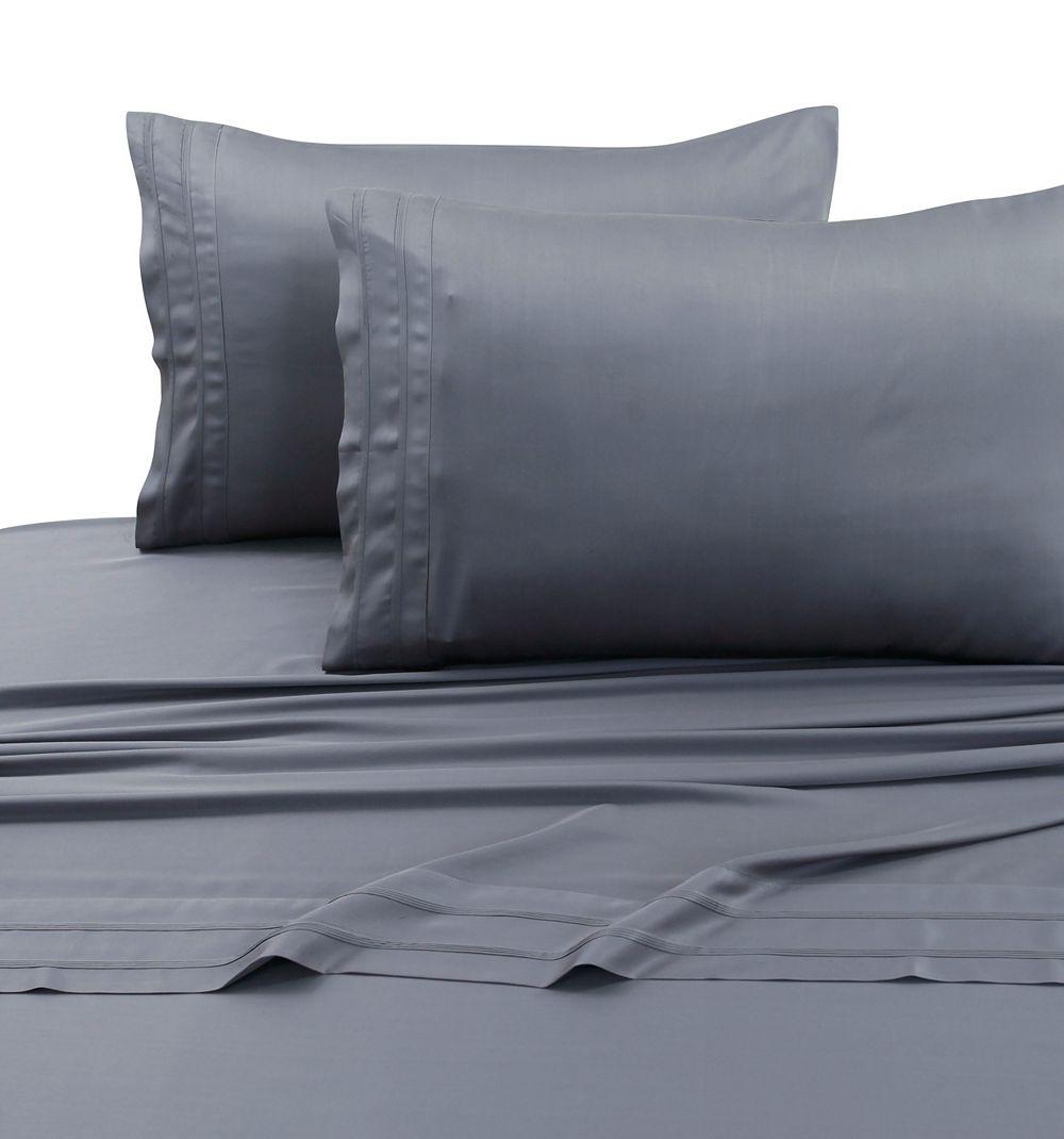 Tribeca Living 300 Thread Count Rayon From Bamboo Extra Deep Pocket Sheet Set, Twin XL