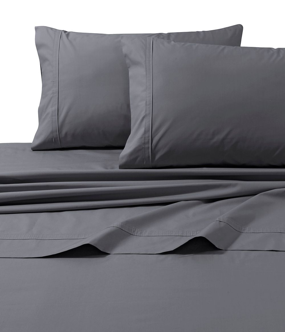 Комплект простыней Tribeca Living 300 Thread Count Cotton Percale Extra Deep Pocket, Full