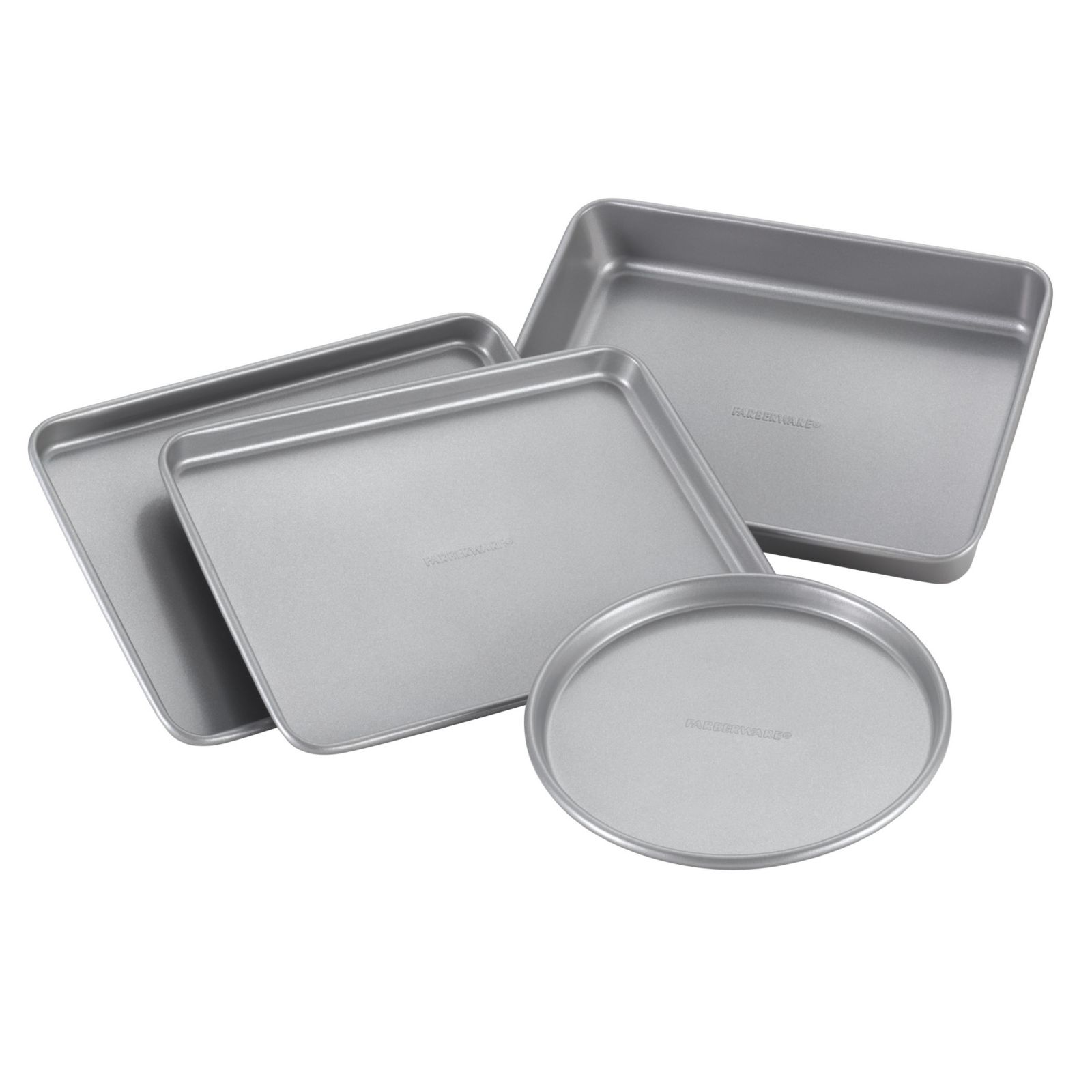 Farberware Nonstick 4-Piece Toaster Oven Set