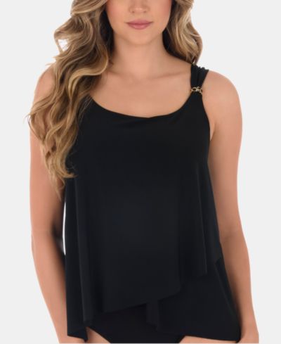 Miraclesuit DD Cup Razzle Dazzle асимметричный топ танкини с косточками