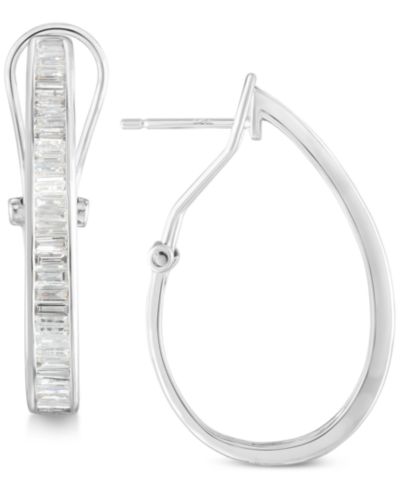 Серьги Diamond Baguette Earrings (1 ct. t.w.)