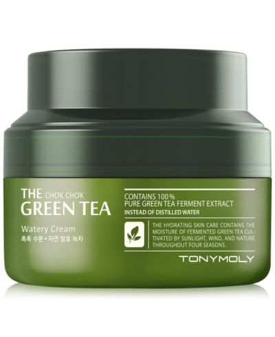 TONYMOLY The Chok Chok увлажняющий крем с зеленым чаем, 3.4 oz.