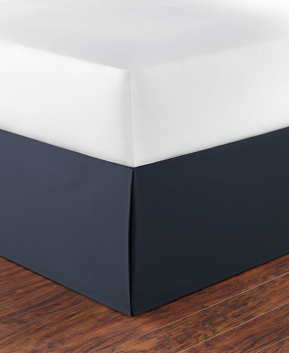 Nautica Solid Tailored Split Corner Bedskirt, Queen