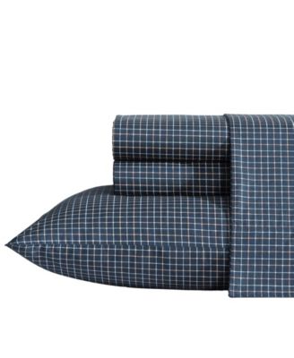 Reece Plaid Navy