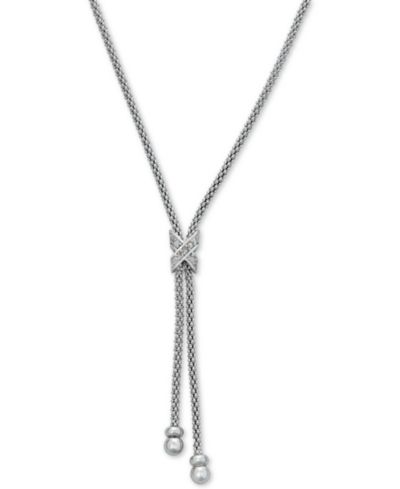 Ожерелье Lariat из стерлингового серебра, 20" + 3" удлинитель