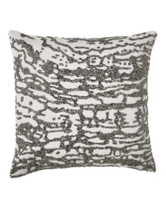 Декоративная подушка Donna Karan Home Luna с бисером, 16" x 16"