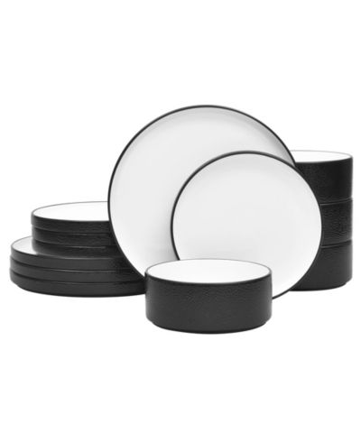 Набор столовой посуды Noritake Colortex Stone, 12 предметов, на 4 персоны