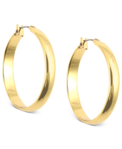 Серьги-кольца ANNE KLEIN, 1.25"