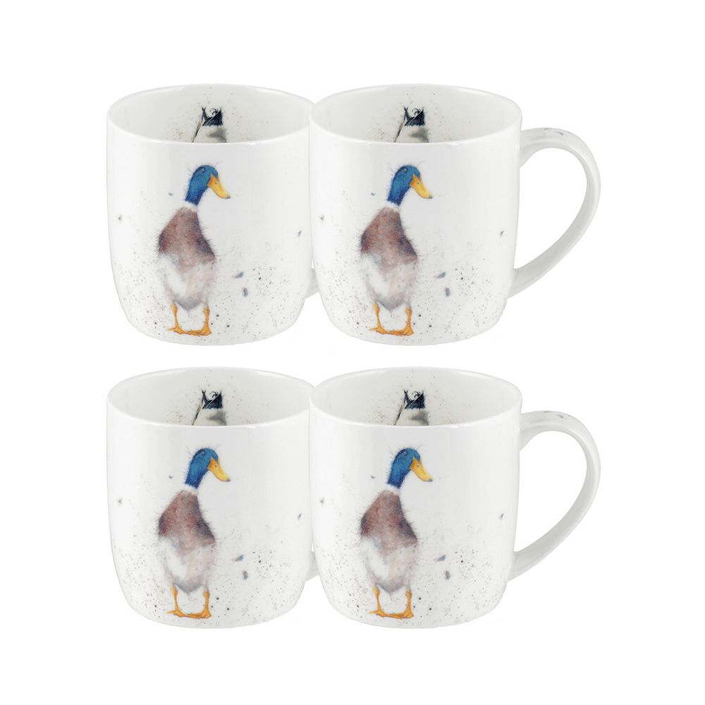 Набор кружек Royal Worcester Wrendale Duck Mugs, Set of 4