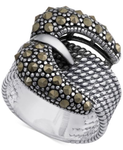 Кольцо с маркизитом в Sterling Silver