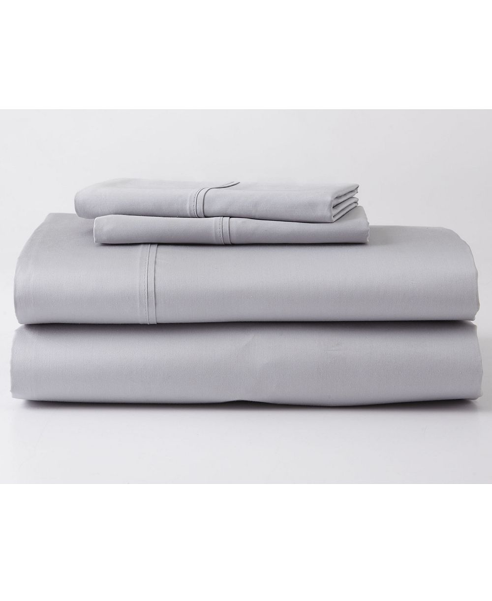 Ghostbed Premium Supima Cotton Lyocell Blend 3-Pc. Sheet Set, Twin
