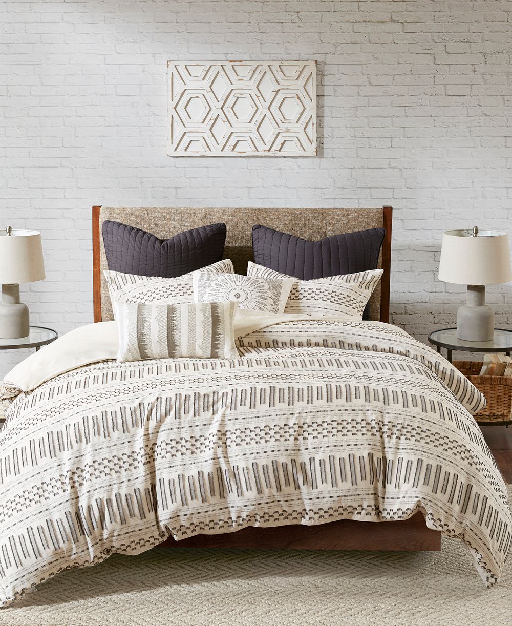 INK+IVY Rhea Jacquard 3-Pc. Comforter Set, King/California King
