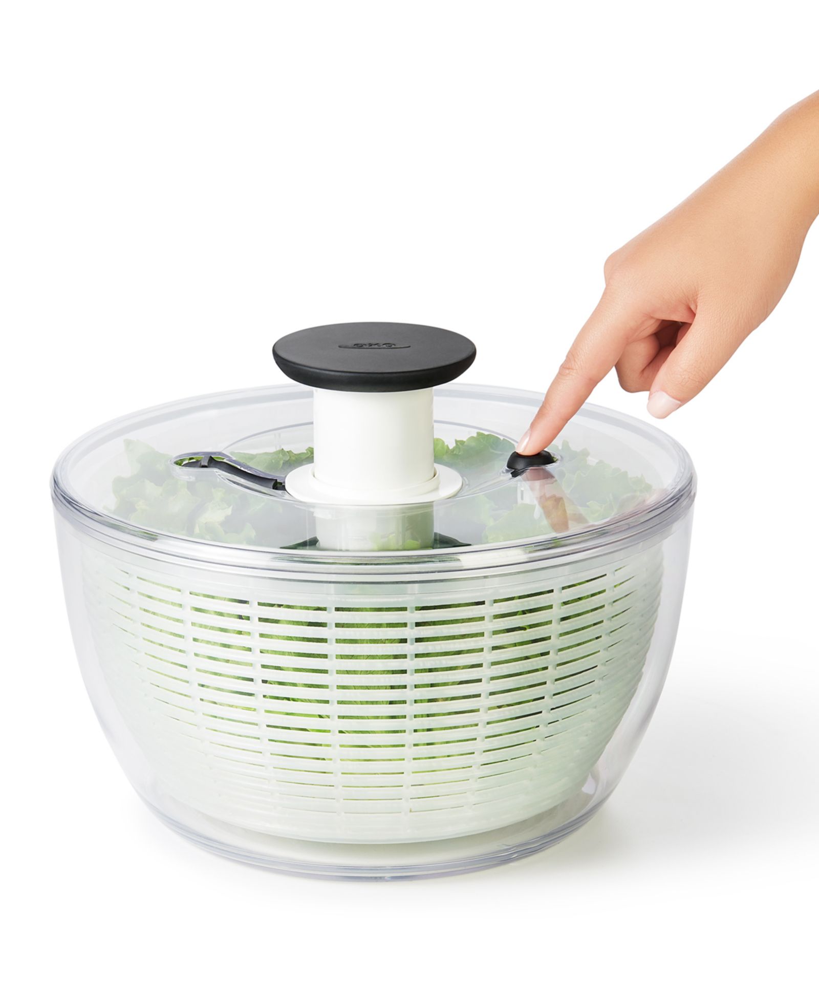 OXO Good Grips Salad Spinner & Colander 4.0 with Non-Skid Base