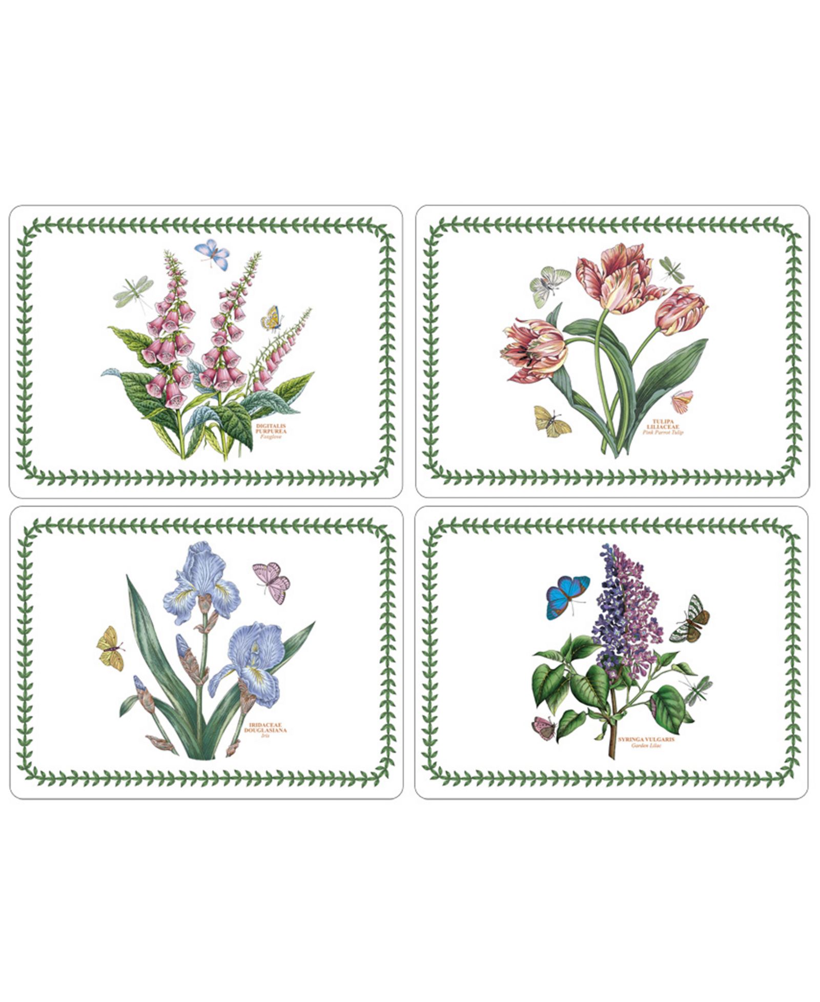 Portmeirion Botanic Garden подставки под тарелки, набор из 4 шт