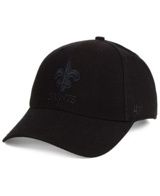 '47 Brand кепка '47 Brand New Orleans Saints Black & Black MVP Strapback Cap