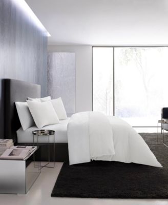 Vera Wang Waffle Pique Cotton 3 Piece Duvet Cover Set, King