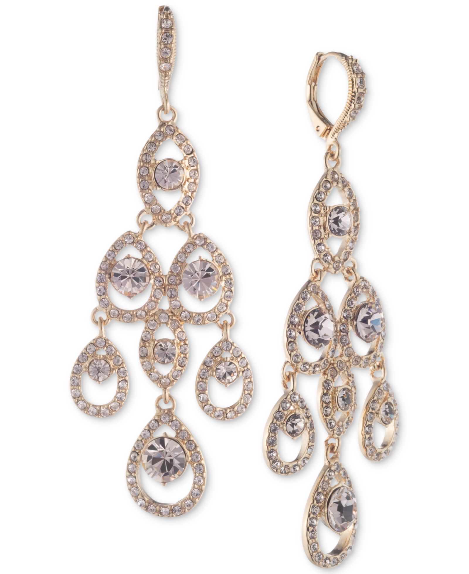 Givenchy Crystal Chandelier Earrings