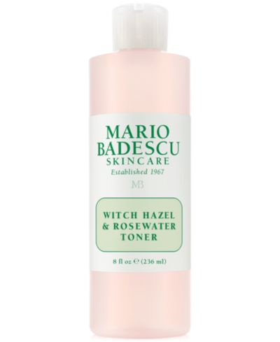 Mario Badescu тоник с гамамелисом и розовой водой, 8-oz.