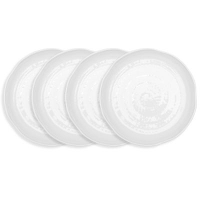 Q Squared Pearl Melamine 4-Pc. Dinner Plate Set
