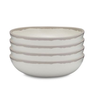 Q Squared Potter Stone Melaboo 4-Pc. Cereal Bowl Set