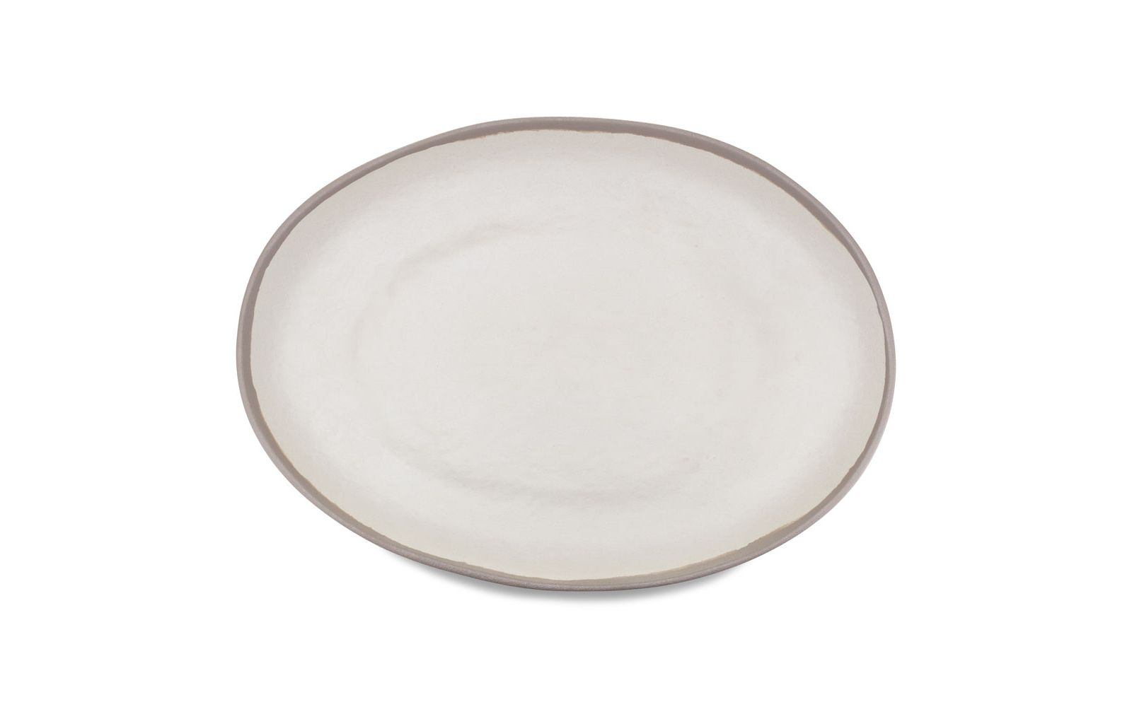 Q Squared Potter Stone Melaboo Oval Platter